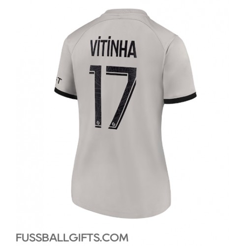Paris Saint-Germain Vitinha Ferreira #17 Fußballbekleidung Auswärtstrikot Damen 2022-23 Kurzarm